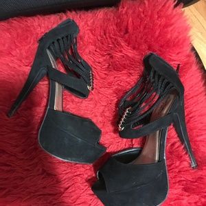 Black heels